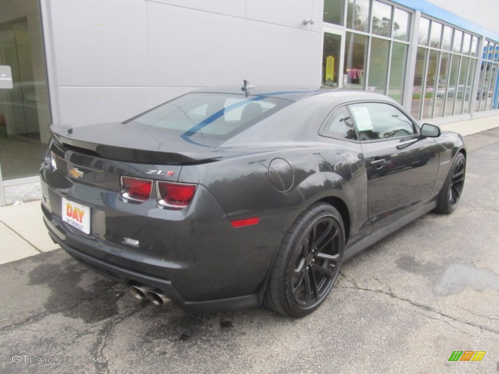 2013 Camaro ZL1 - Ashen Gray Metallic / Black photo #4