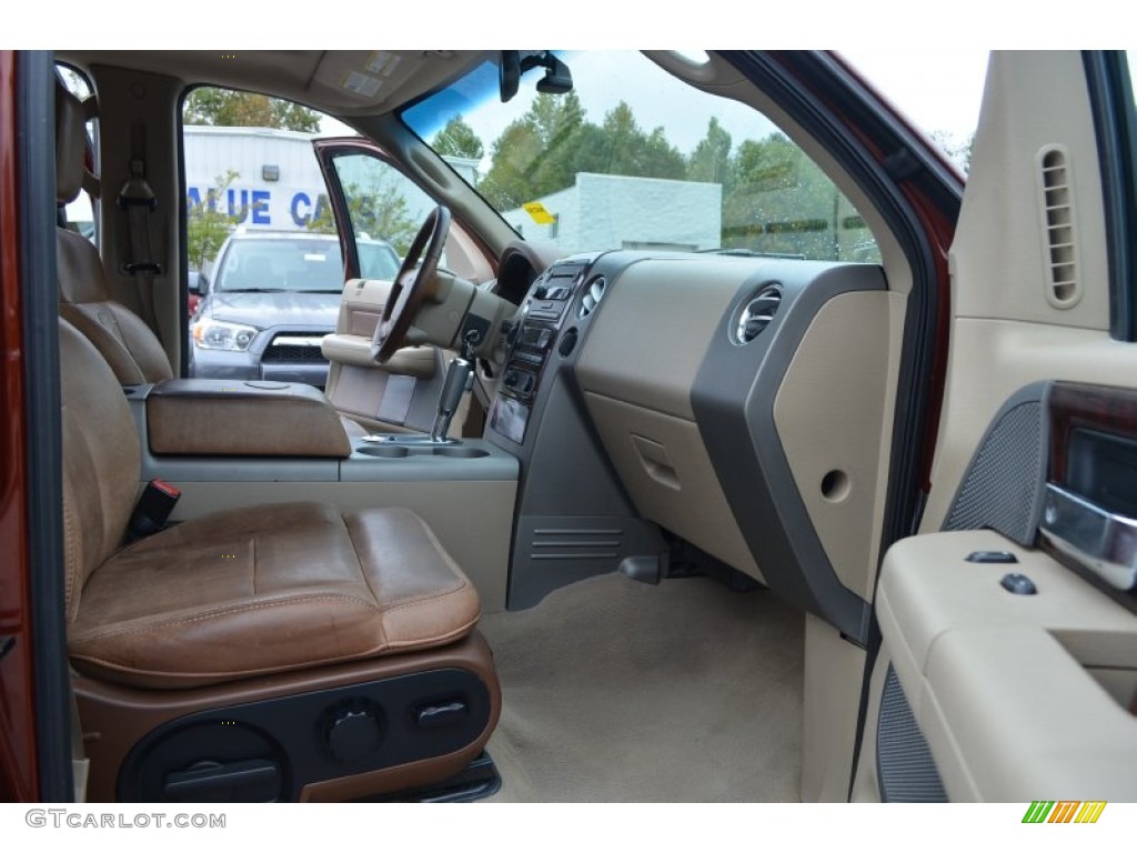 2005 F150 King Ranch SuperCrew 4x4 - Dark Copper Metallic / Castano Brown Leather photo #13