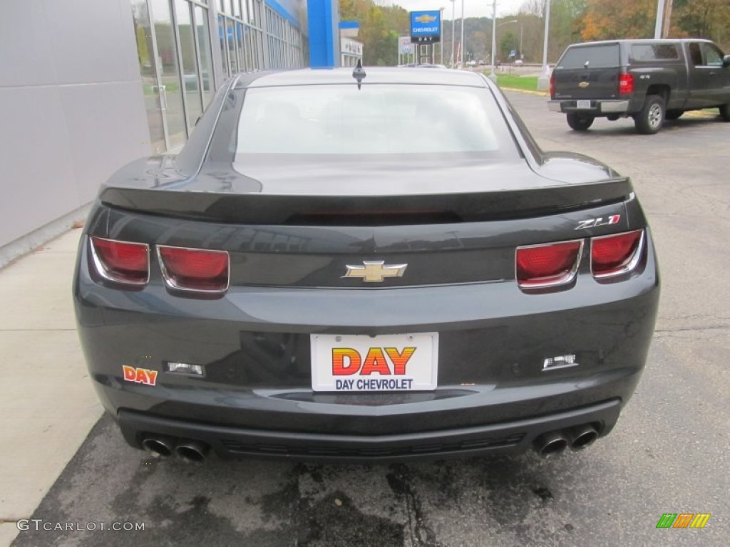 2013 Camaro ZL1 - Ashen Gray Metallic / Black photo #5