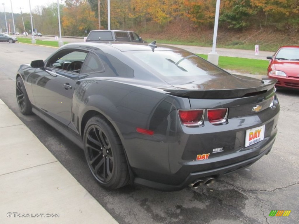 2013 Camaro ZL1 - Ashen Gray Metallic / Black photo #6