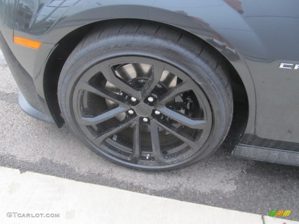 2013 Camaro ZL1 - Ashen Gray Metallic / Black photo #7