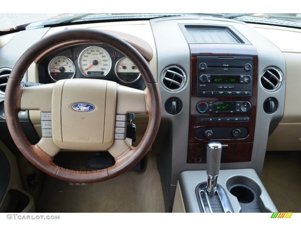 2005 F150 King Ranch SuperCrew 4x4 - Dark Copper Metallic / Castano Brown Leather photo #17