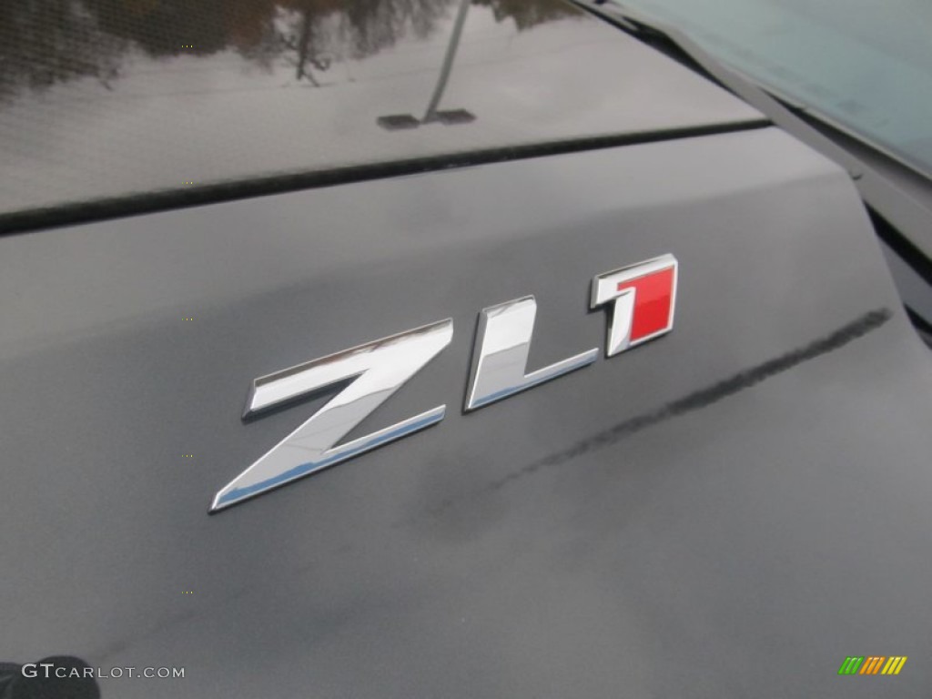 2013 Camaro ZL1 - Ashen Gray Metallic / Black photo #10