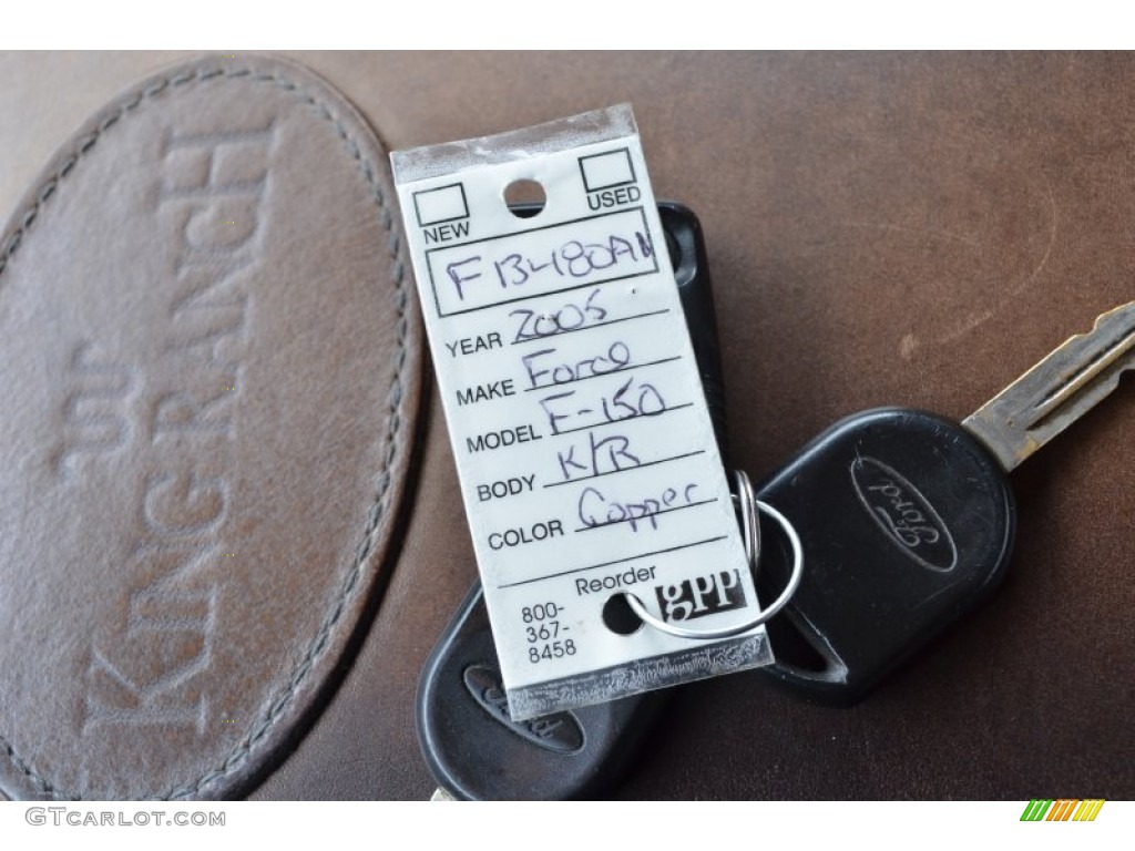 2005 F150 King Ranch SuperCrew 4x4 - Dark Copper Metallic / Castano Brown Leather photo #24