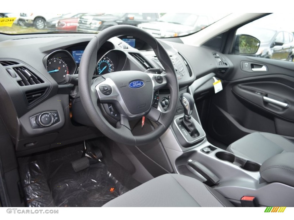 Charcoal Black Interior 2014 Ford Escape SE 1.6L EcoBoost Photo #86817575