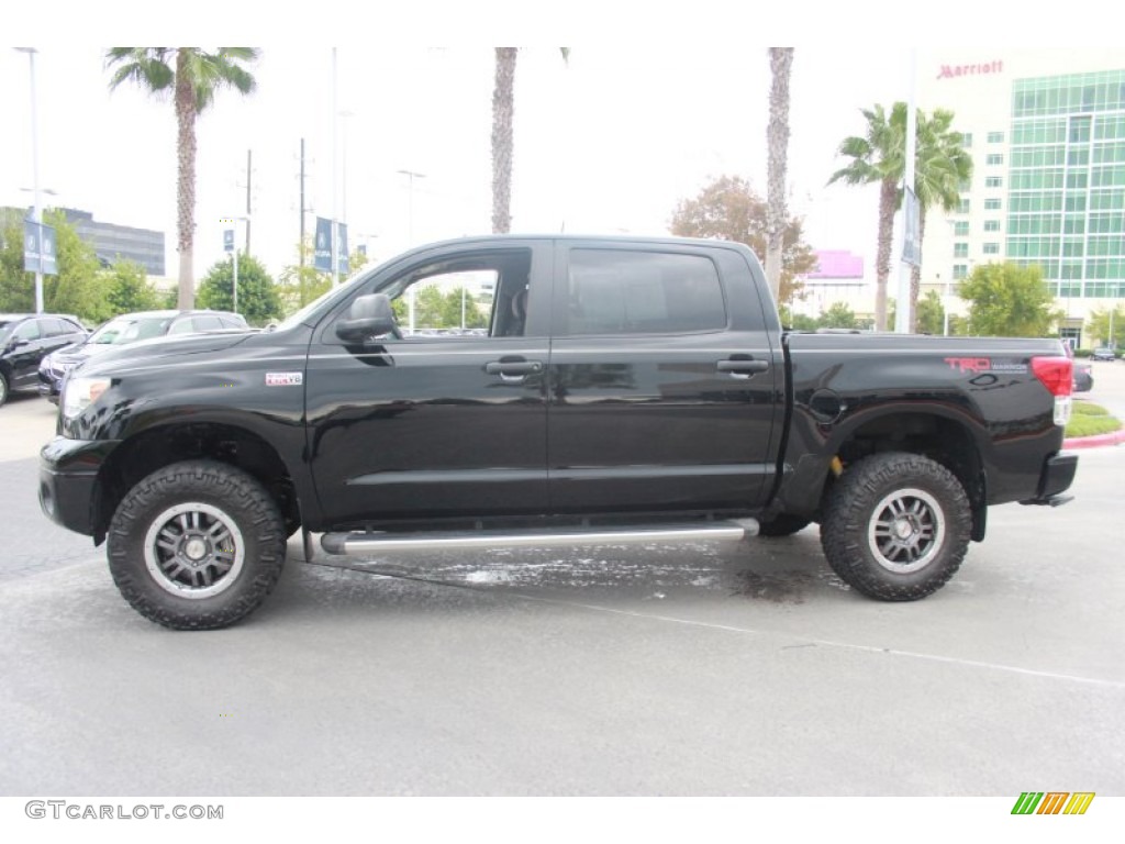 2010 Tundra TRD Rock Warrior CrewMax 4x4 - Black / Black photo #5