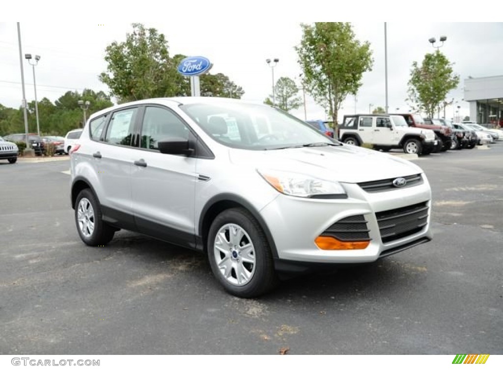 2014 Escape S - Ingot Silver / Charcoal Black photo #3