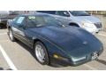 1992 Polo Green Metallic Chevrolet Corvette Coupe #86812323