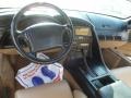 1992 Chevrolet Corvette Tan Interior Dashboard Photo