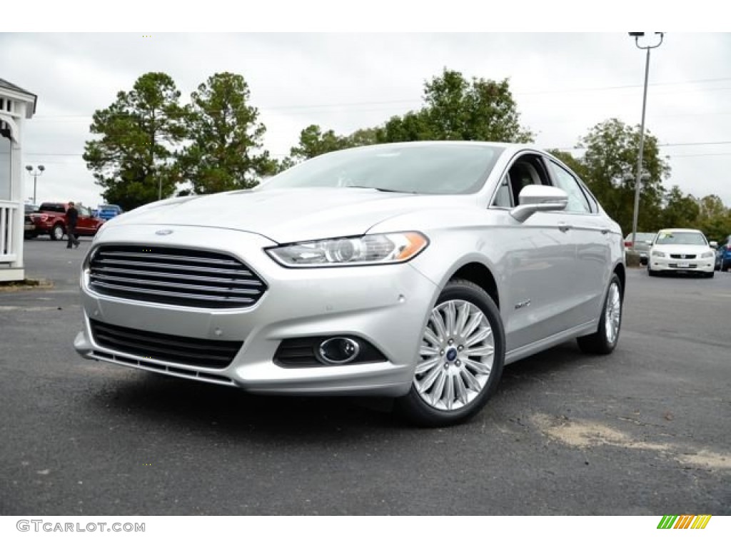 Ingot Silver 2014 Ford Fusion Hybrid SE Exterior Photo #86818901