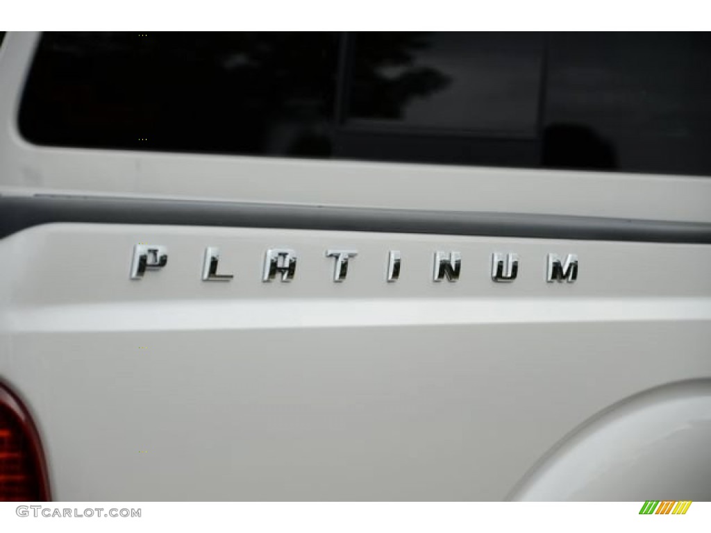 2014 F250 Super Duty Platinum Crew Cab 4x4 - Oxford White / Platinum Black Leather photo #6