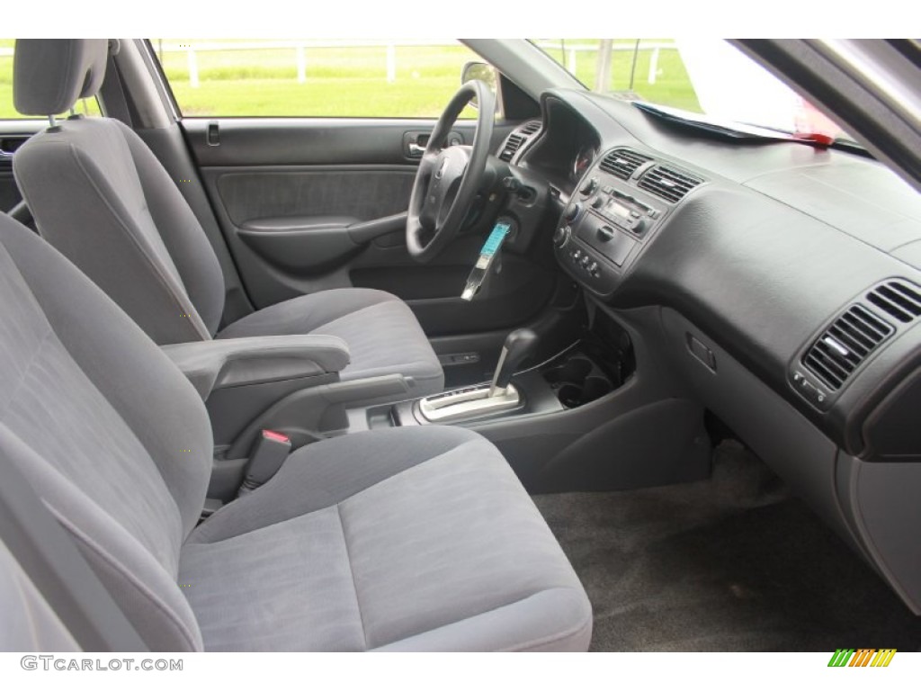 Gray Interior 2003 Honda Civic EX Sedan Photo #86820960