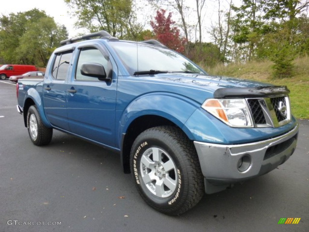 Electric Blue Metallic Nissan Frontier