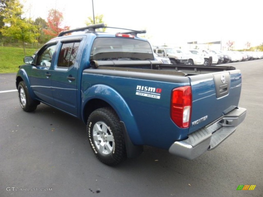 2005 Frontier Nismo Crew Cab 4x4 - Electric Blue Metallic / Steel photo #5