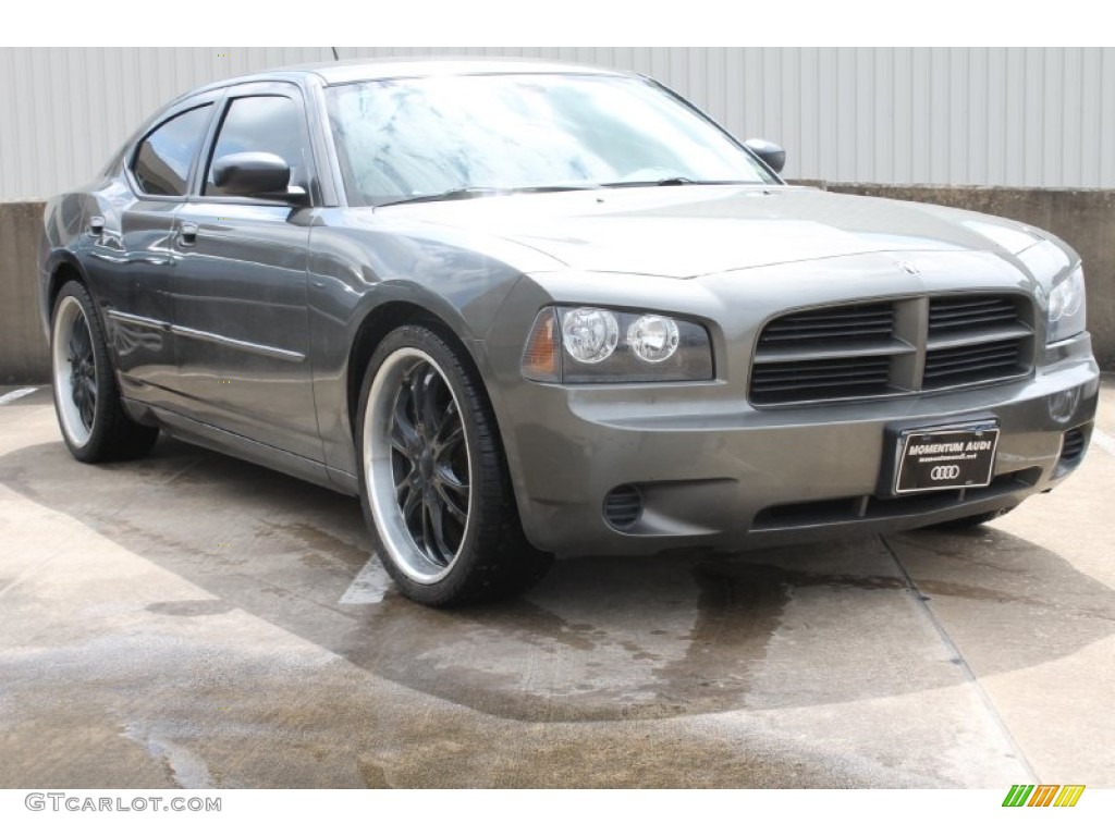 2008 Charger SE - Dark Titanium Metallic / Dark Slate Gray photo #1