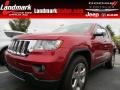 Inferno Red Crystal Pearl 2011 Jeep Grand Cherokee Overland 4x4
