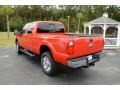 2014 Vermillion Red Ford F350 Super Duty Lariat Crew Cab 4x4  photo #8