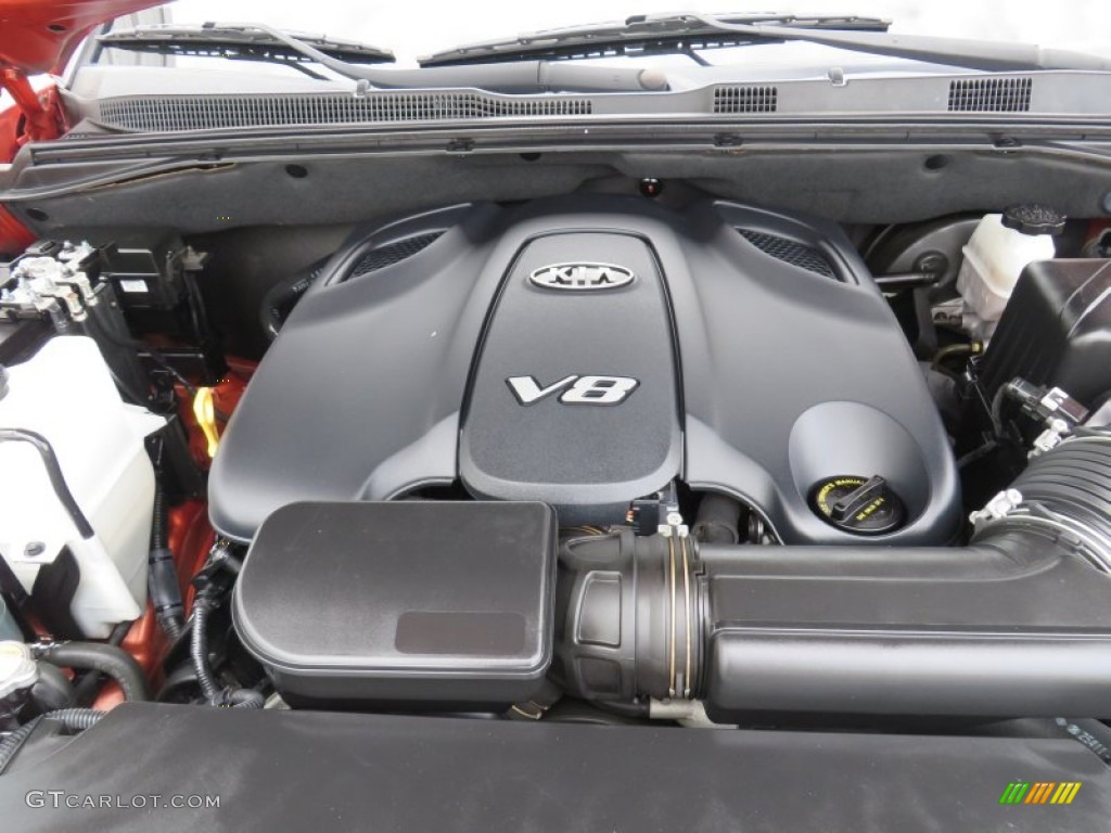 2009 Kia Borrego EX V8 4.6 Liter DOHC 32-Valve VVT V8 Engine Photo #86823856