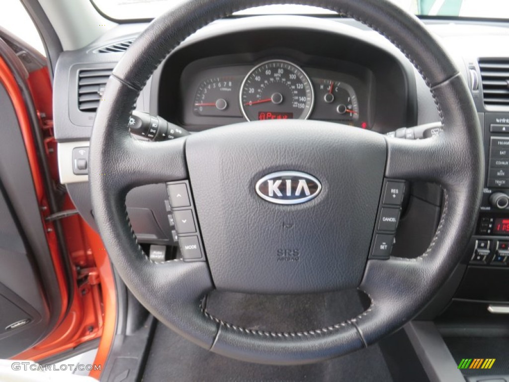 2009 Kia Borrego EX V8 Steering Wheel Photos