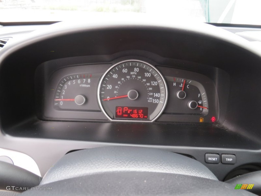 2009 Kia Borrego EX V8 Gauges Photos