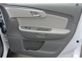 2009 Chevrolet Traverse Ebony Interior Door Panel Photo