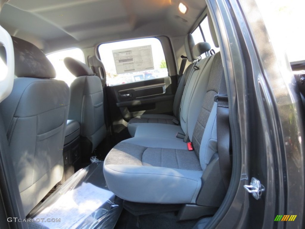 2014 2500 Big Horn Crew Cab 4x4 - Granite Crystal Metallic / Black/Diesel Gray photo #8