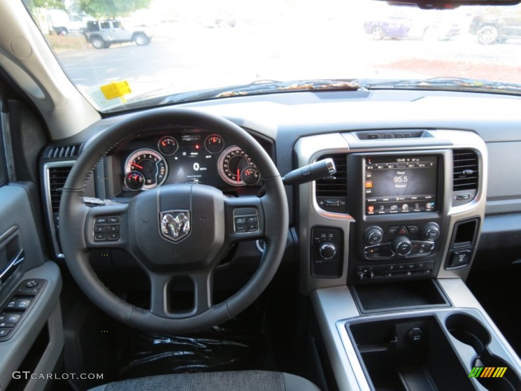 2014 2500 Big Horn Crew Cab 4x4 - Granite Crystal Metallic / Black/Diesel Gray photo #9