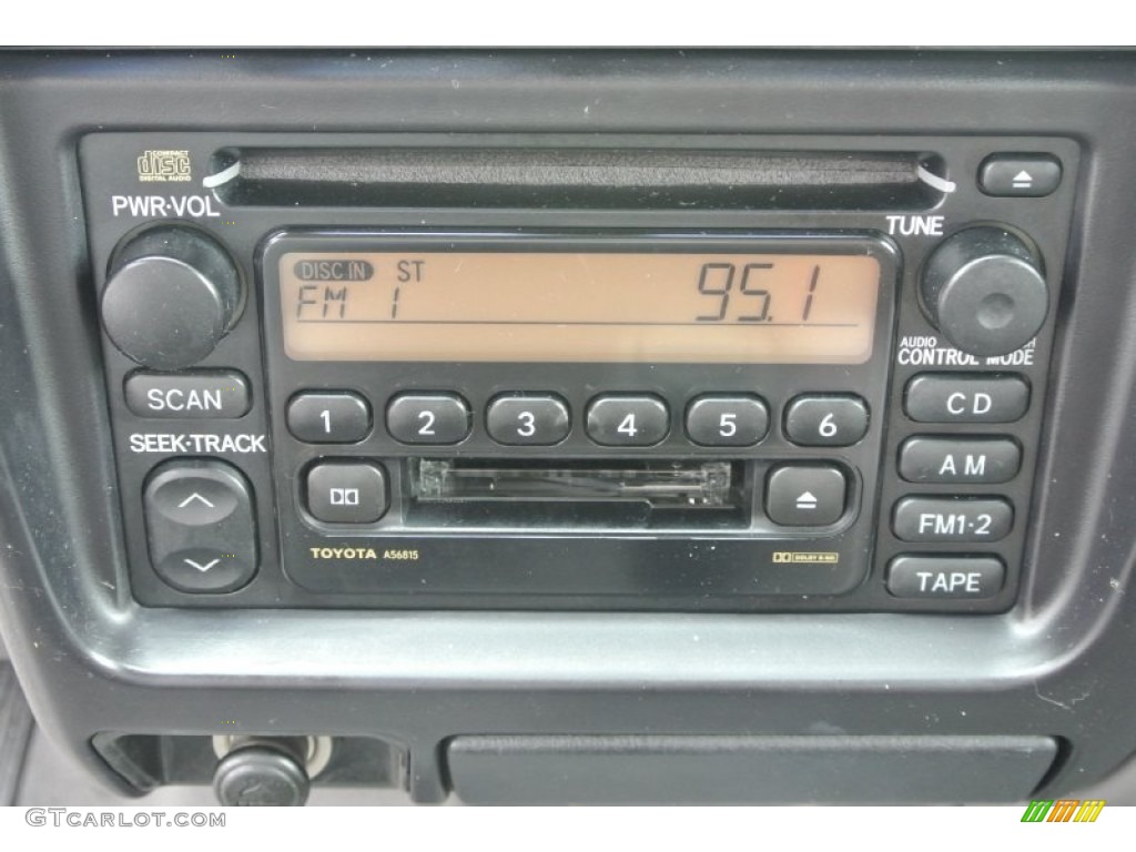 2004 Toyota Tacoma SR5 Xtracab Audio System Photos
