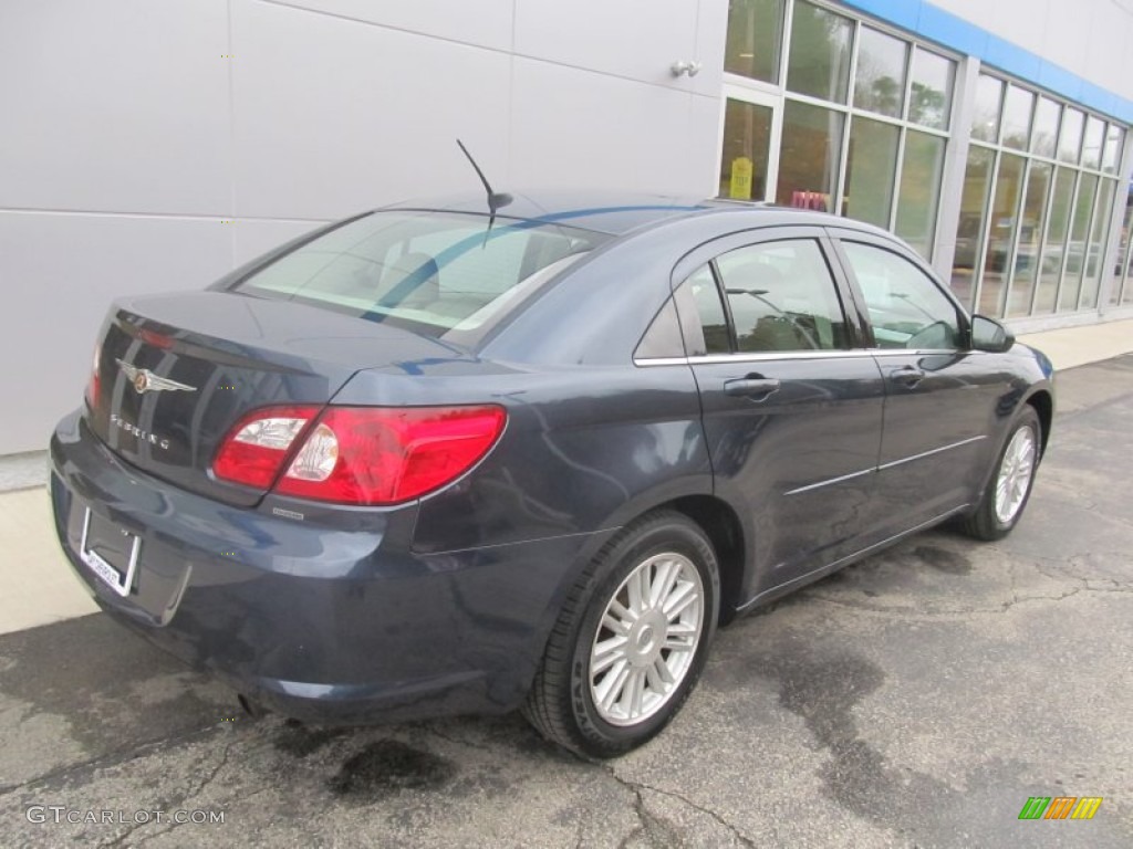 2007 Sebring Touring Sedan - Modern Blue Pearl / Dark Slate Gray/Light Slate Gray photo #4