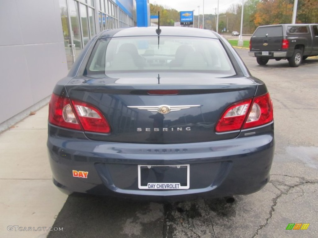 2007 Sebring Touring Sedan - Modern Blue Pearl / Dark Slate Gray/Light Slate Gray photo #5