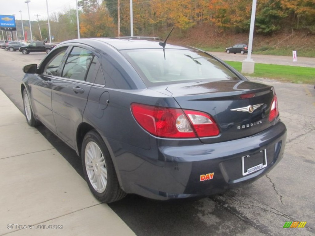 2007 Sebring Touring Sedan - Modern Blue Pearl / Dark Slate Gray/Light Slate Gray photo #6