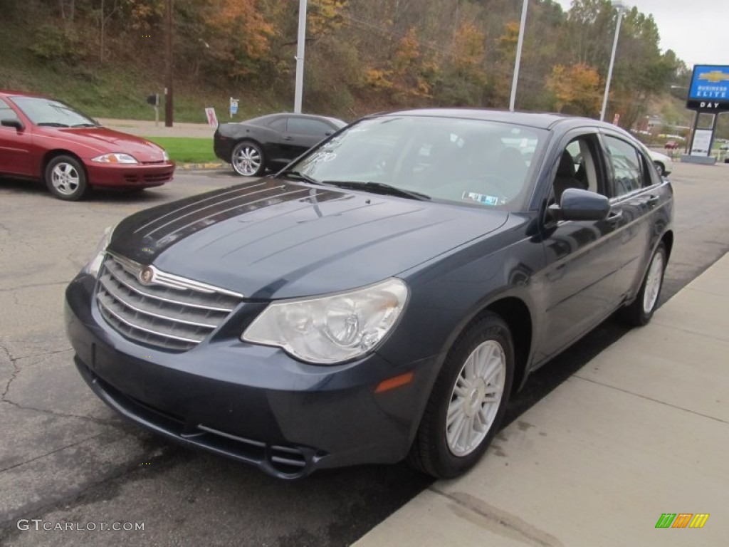 2007 Sebring Touring Sedan - Modern Blue Pearl / Dark Slate Gray/Light Slate Gray photo #8