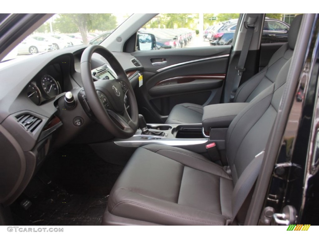 Ebony Interior 2014 Acura MDX SH-AWD Photo #86828885