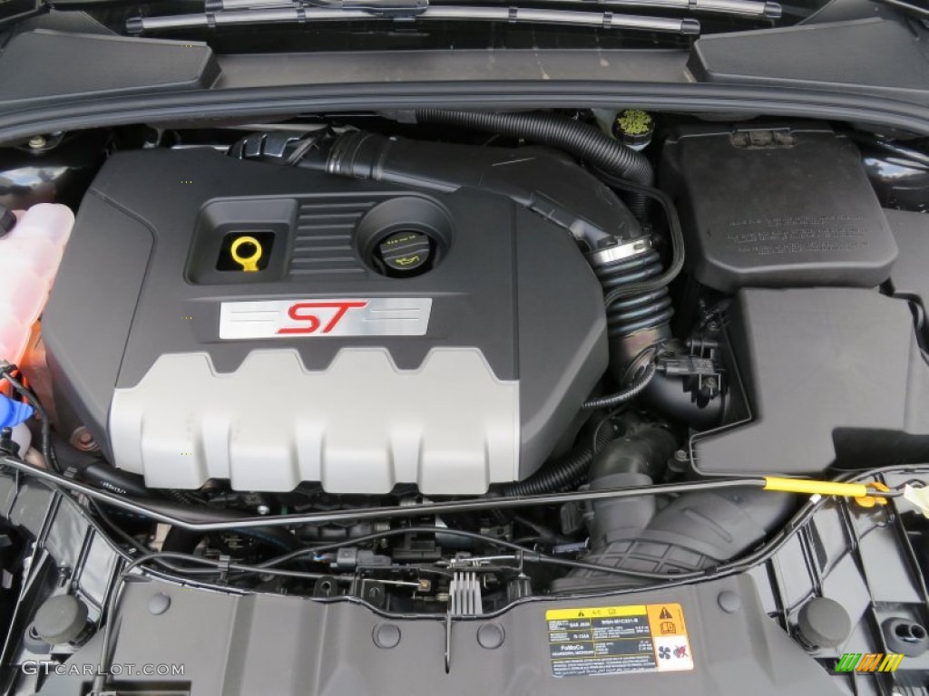 2014 Ford Focus ST Hatchback 2.0 Liter EcoBoost Turbocharged GDI DOHC 16-Valve Ti-VCT 4 Cylinder Engine Photo #86828951