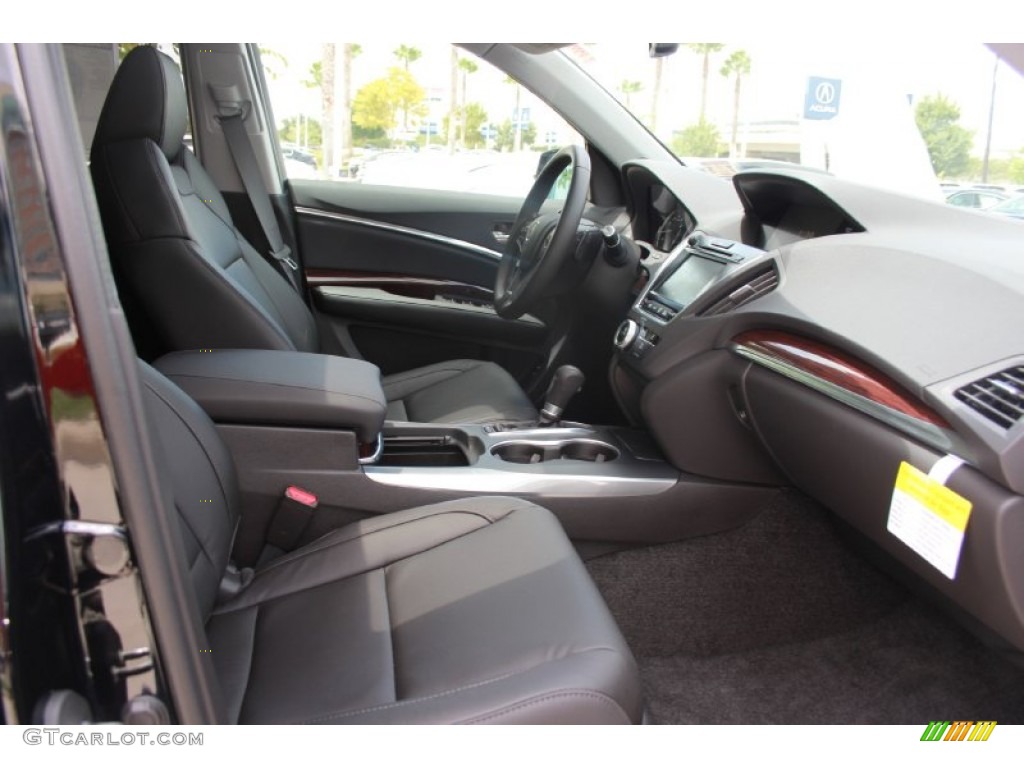 Ebony Interior 2014 Acura MDX SH-AWD Photo #86829071