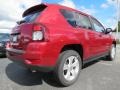 2014 Deep Cherry Red Crystal Pearl Jeep Compass Latitude  photo #3