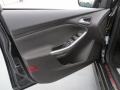 ST Charcoal Black Recaro Sport Seats 2014 Ford Focus ST Hatchback Door Panel