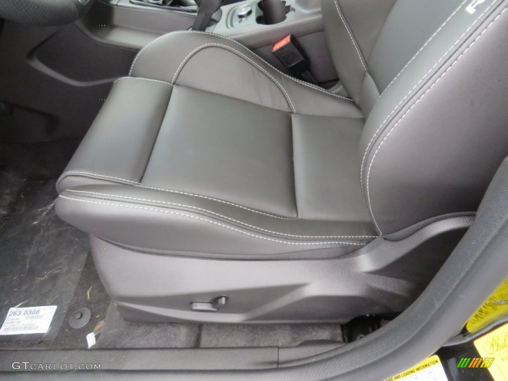 ST Charcoal Black Recaro Sport Seats Interior 2014 Ford Focus ST Hatchback Photo #86829215