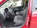 2014 Jeep Compass Dark Slate Gray Interior Front Seat Photo
