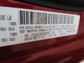 PRP: Deep Cherry Red Crystal Pearl 2014 Jeep Compass Latitude Color Code