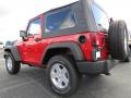 2014 Flame Red Jeep Wrangler Sport S 4x4  photo #2