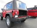 2014 Flame Red Jeep Wrangler Sport S 4x4  photo #9