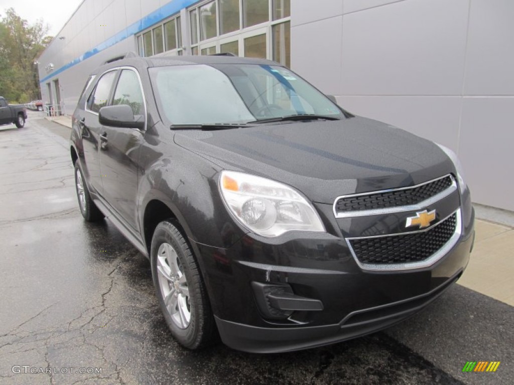 2014 Equinox LT AWD - Black Granite Metallic / Jet Black photo #11