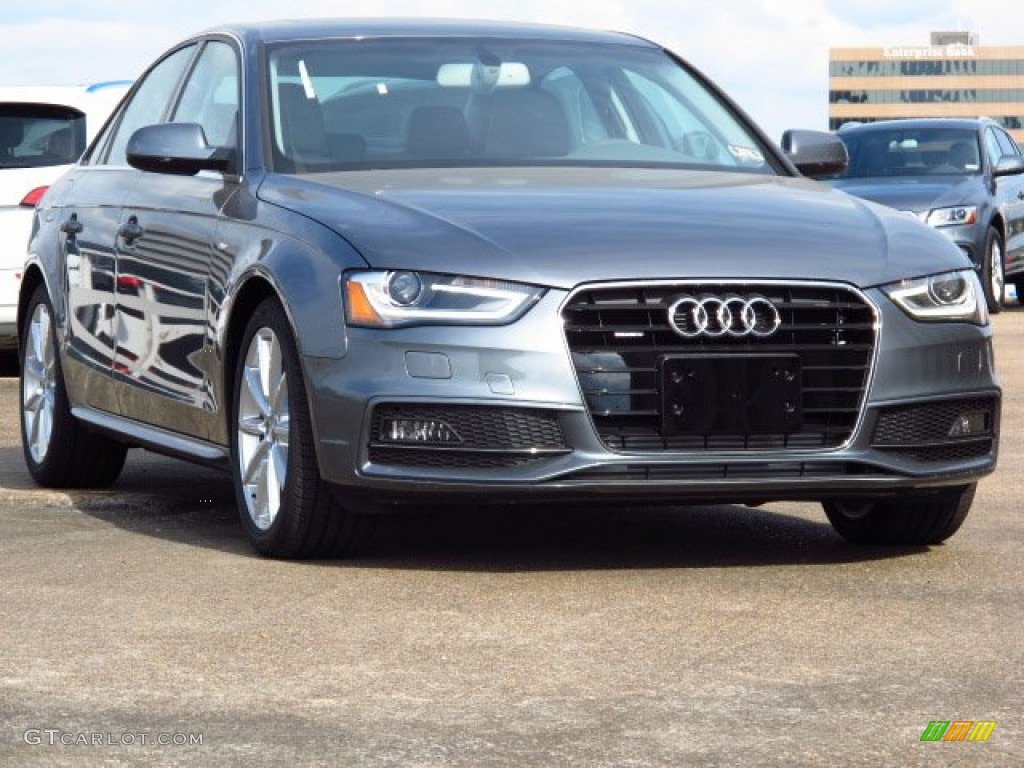 2014 A4 2.0T quattro Sedan - Monsoon Grey Metallic / Titanium Grey photo #1