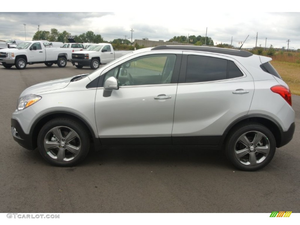 Quicksilver Metallic 2014 Buick Encore Leather Exterior Photo #86830979