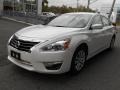Pearl White - Altima 2.5 S Photo No. 8