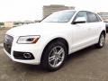 2014 Ibis White Audi Q5 2.0 TFSI quattro  photo #5