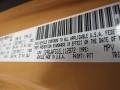  2014 Wrangler Unlimited Rubicon 4x4 Dune Color Code PTT