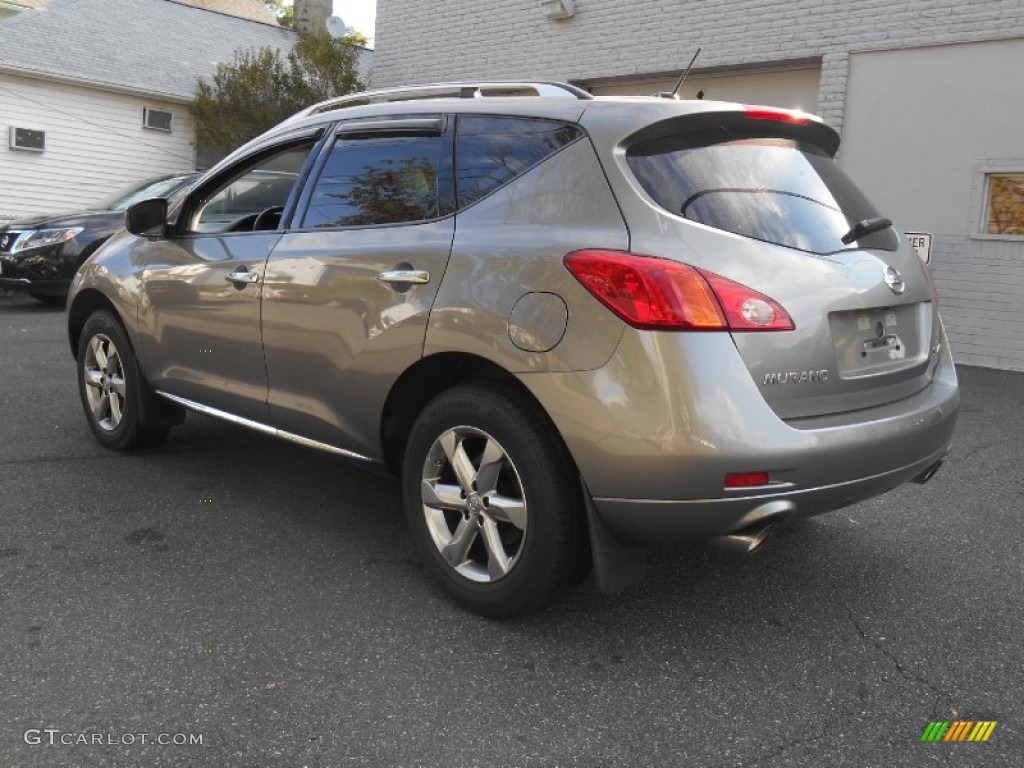 2010 Murano SL AWD - Platinum Graphite Metallic / Black photo #7