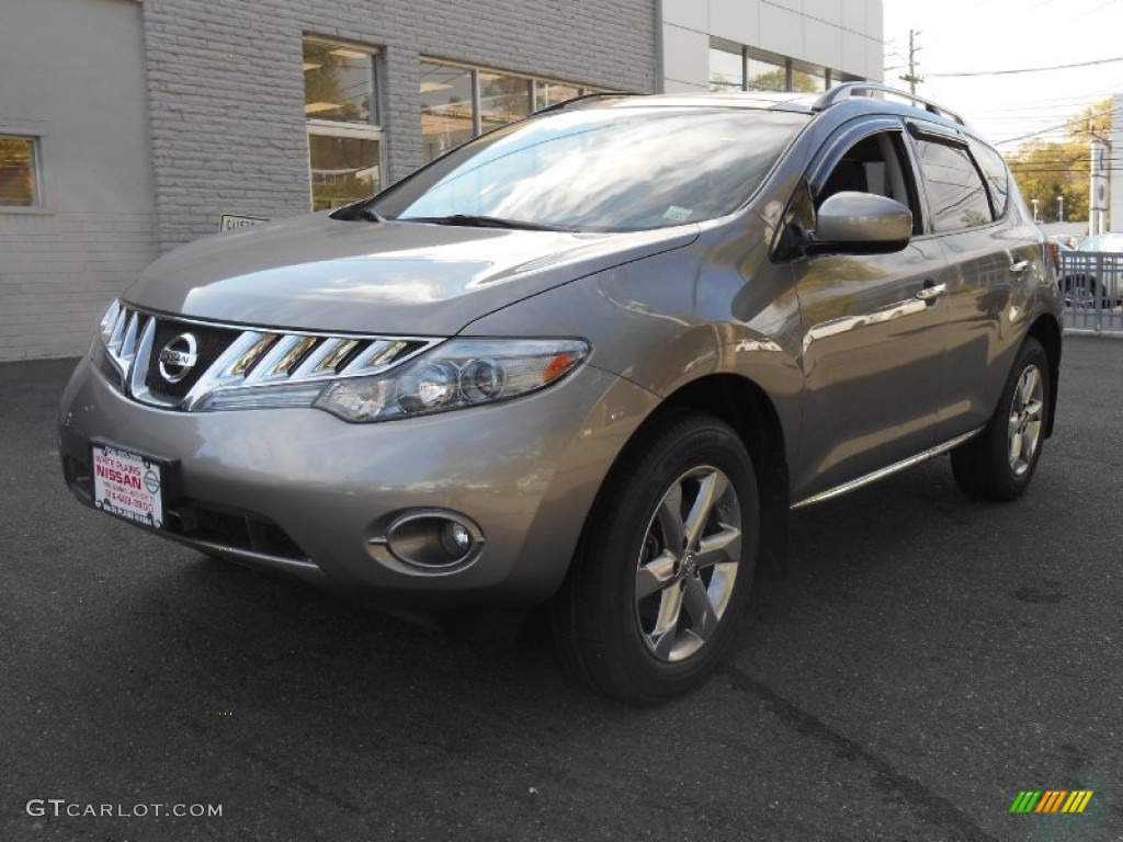 2010 Murano SL AWD - Platinum Graphite Metallic / Black photo #8